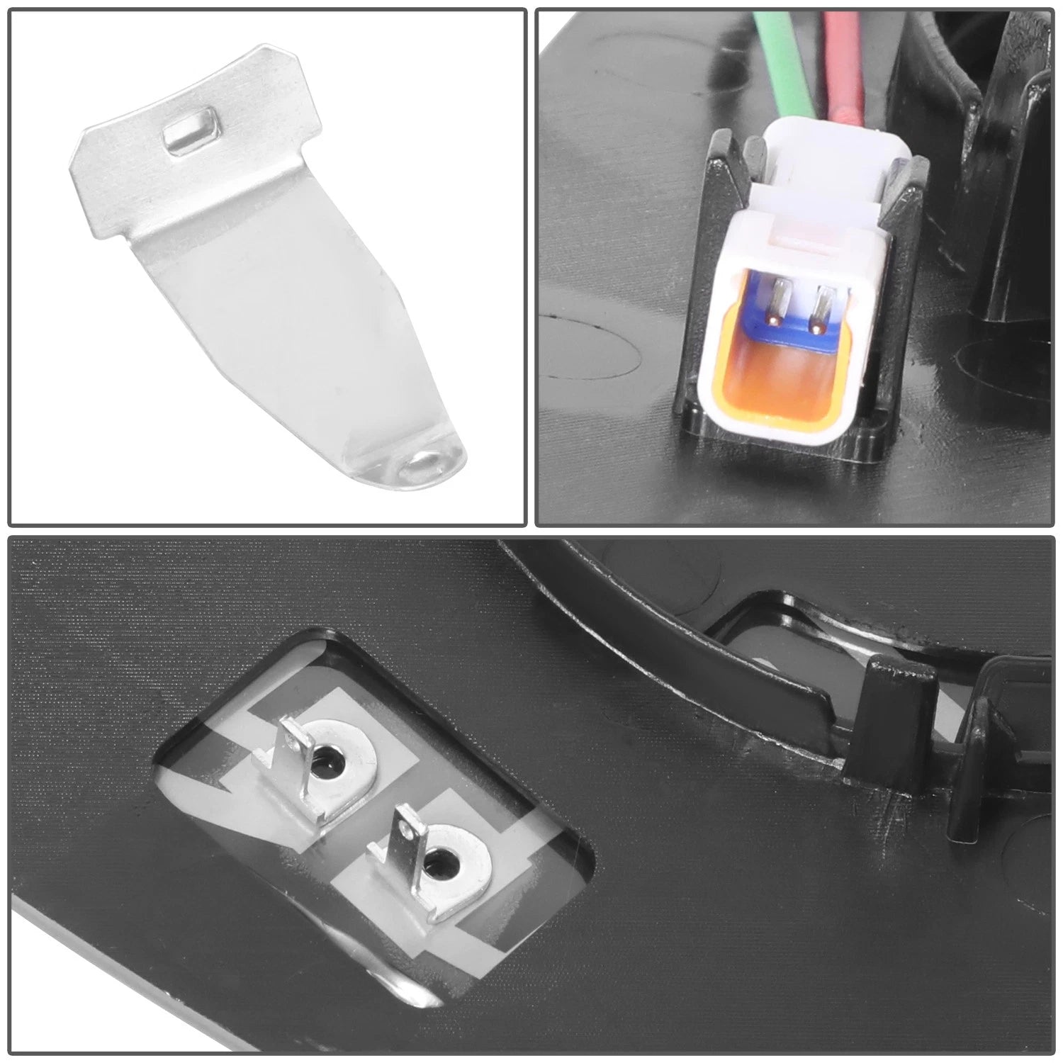 OE Style Driver Left Side Mirror Glass w/ Blind Spot for Ford C-Max Escape (2013–2018)