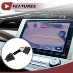 Rear View Camera Adapter Wire Harness Cable for Ford Taurus (2015–2017) RCA