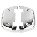 Chrome Passenger Footboard Covers for Harley Touring Road Glide (2014-2023)