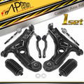 8x Front Control Arm with Ball Joint Tie Rod Kit for Aveo G3 (2004–2011)