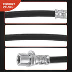 2X Rear Outer Brake Hydraulic Hose for Honda Pilot, Acura MDX (2003–2008)