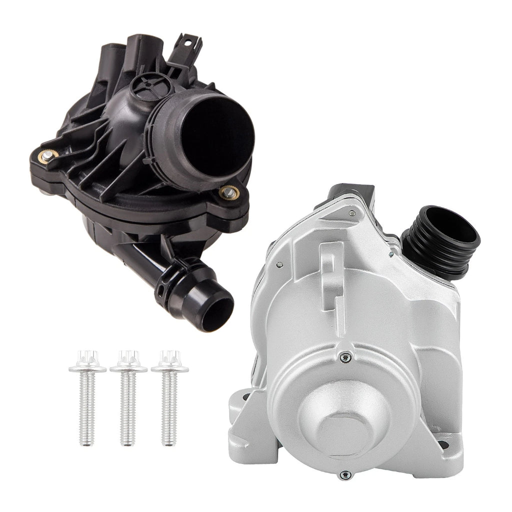 Water Pump with Thermostat & Bolts for BMW E60 E83 E91 E92 128i 325i 328i 528i