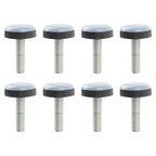 8 Pack Furniture Gliders with M6 Thread for Floor Protection