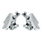 Chrome 4 Point Docking Kit w Covers for Harley Street Glide (2009 - 2013)