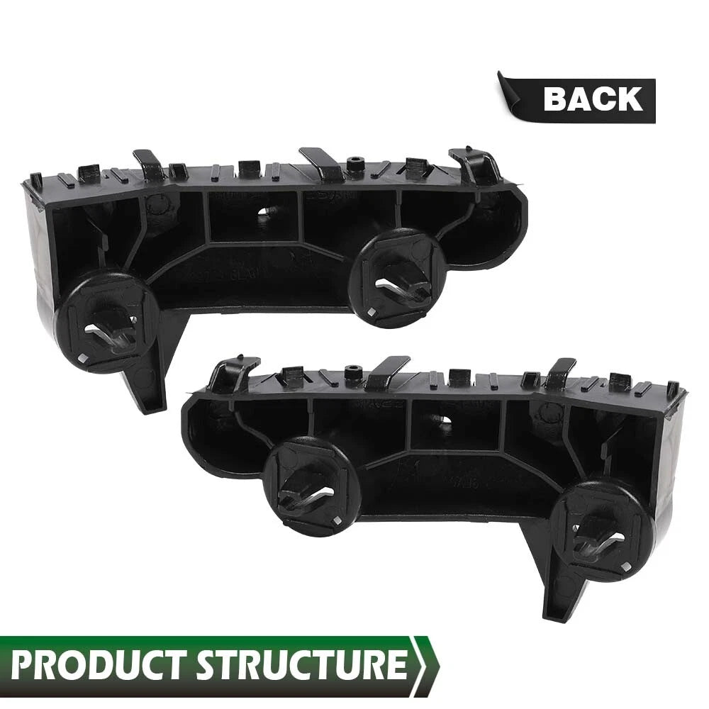 Set of 2 Front Mount Bumper Retainer Brackets for Nissan Sentra (2020–2021)
