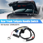 Rear Trunk Switch Button for Nissan X-Trail 2.5L (2008–2014) No. 25380JG01A