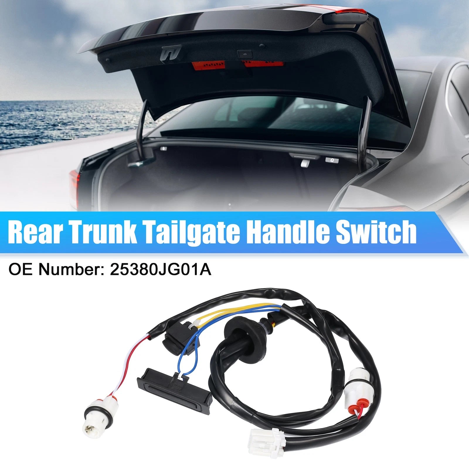 Rear Trunk Switch Button for Nissan X-Trail 2.5L (2008–2014) No. 25380JG01A