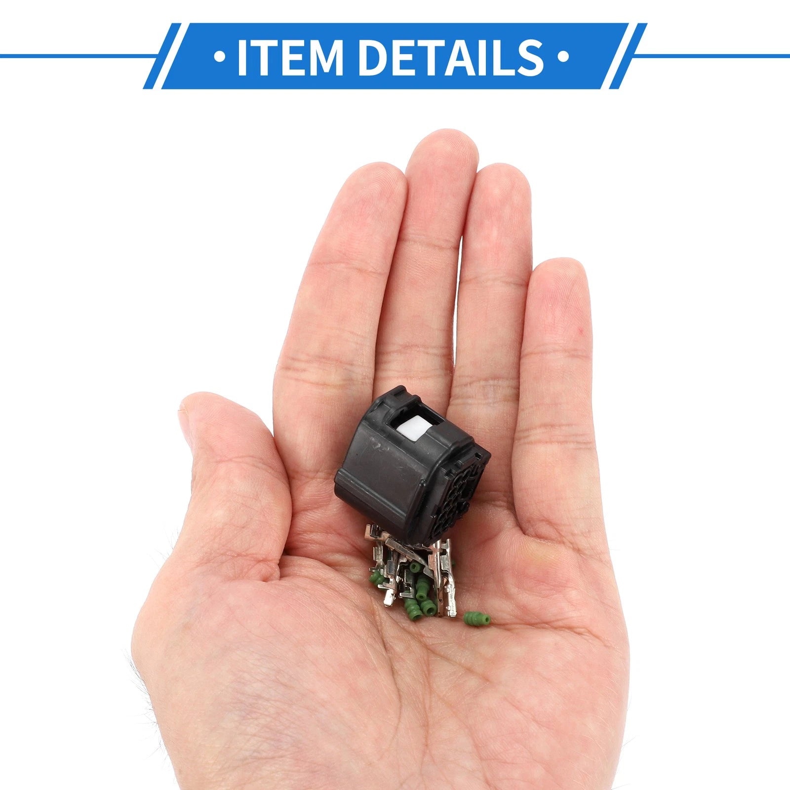 Set of 10 Pin Parking Assist Sensor Connector Plugs for Toyota Lexus 