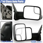 Left Towing Mirror for Dodge Ram 2500 3500 (2002–2009)