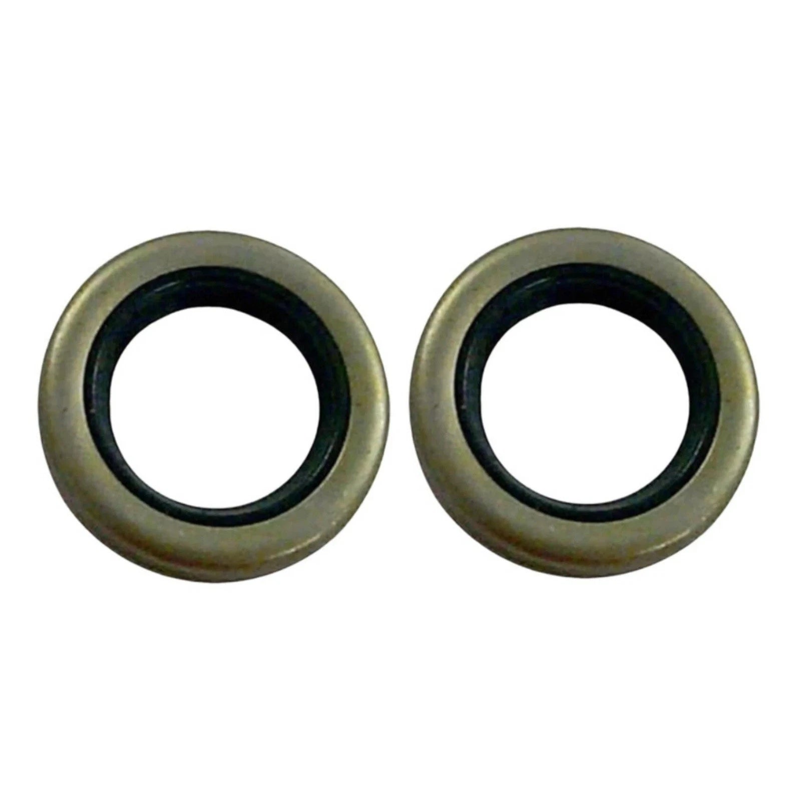 2Pcs Drive Shaft Seal for Evinrude Johnson Outboard (18-2062, GLM 86250)