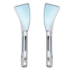 Set of 2 Rear View Side Mirrors for Suzuki GSXR 1000 (2001–2004) GSXR600 (2001–2005) Silver