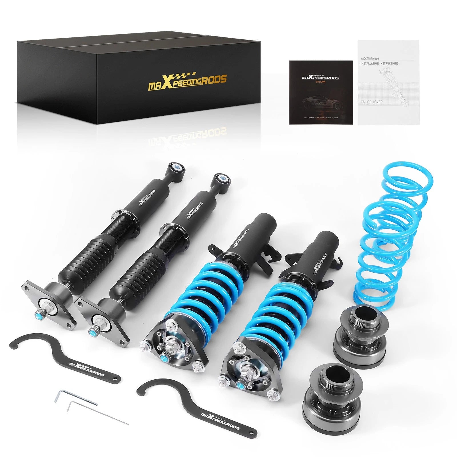 MaXpeedingrods Racing Coilovers for Ford Focus MK3 FWD (2011–2017)