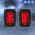 LED Tail Lights for Club Car DS 2 Golf Cart (Year Range Not Specified)