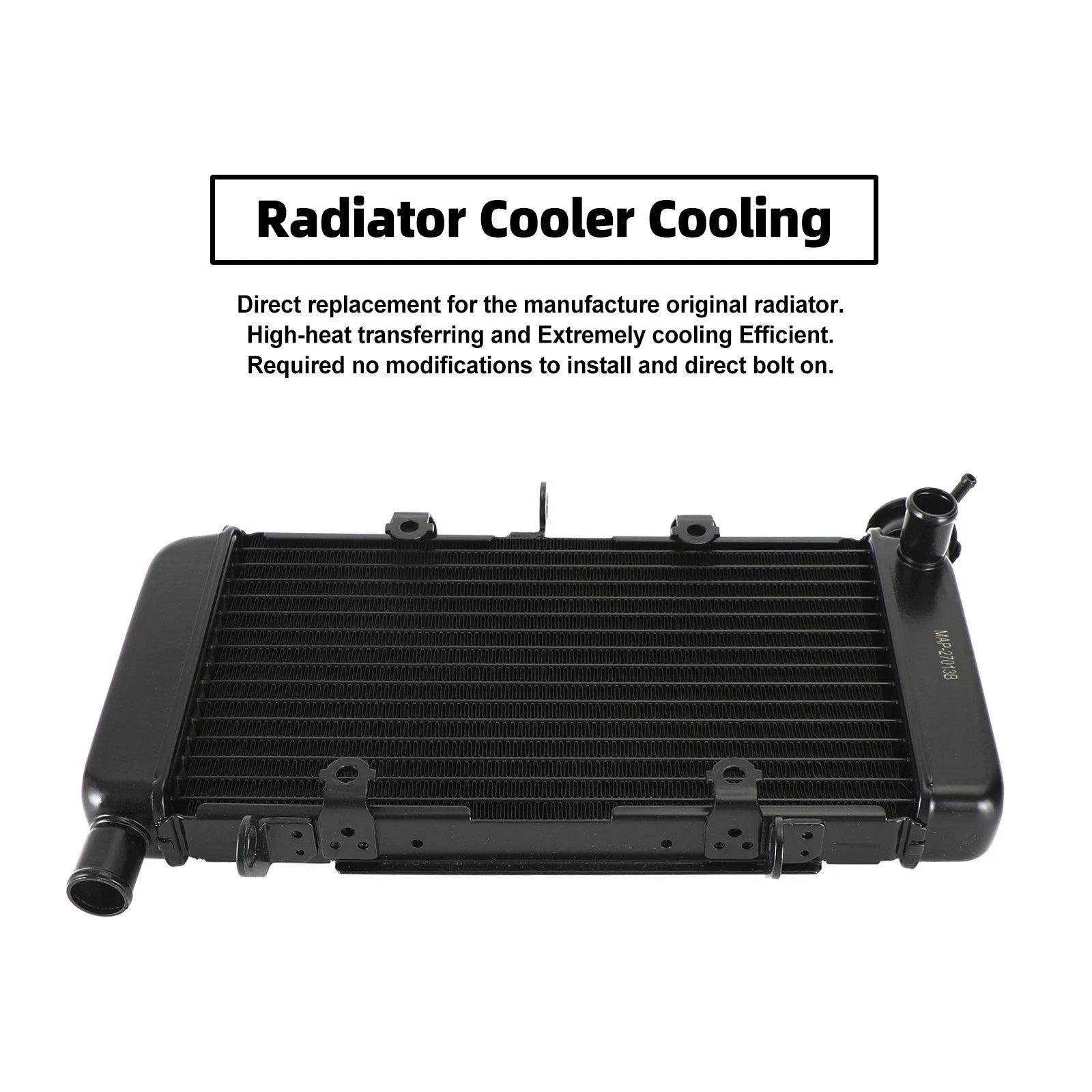 Aluminum Radiator for Honda CBR500 (2016–2021)