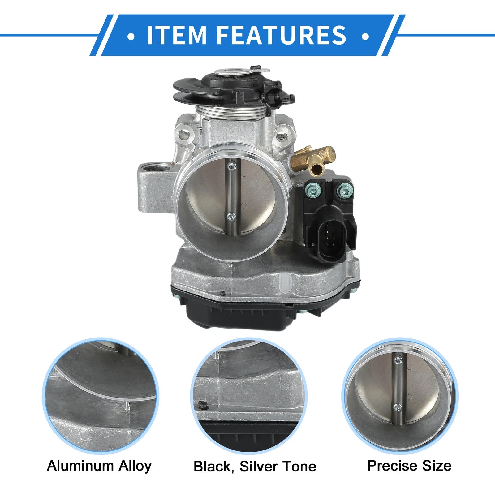 Throttle Body No.037-133-064-J for Volkswagen Cabrio 2.0L L4 (2000–2002)