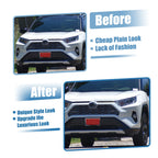 Front Hood Bumper Grille for Toyota RAV4 (2019–2022) No.531230R050 Black