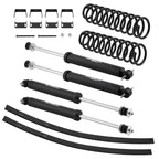 3" Suspension Lift Kit for Jeep Cherokee XJ (1984–2001) - Rear Leaf Springs & Shocks