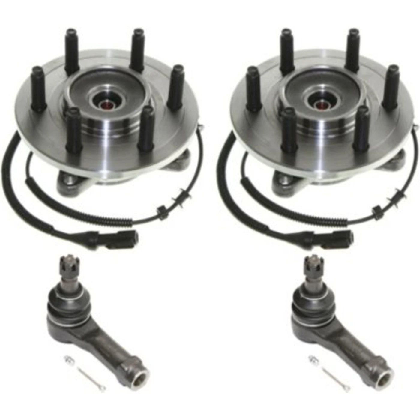 Wheel Hub Kit for Ford F-150 2005–2008 4WD 6 Lug