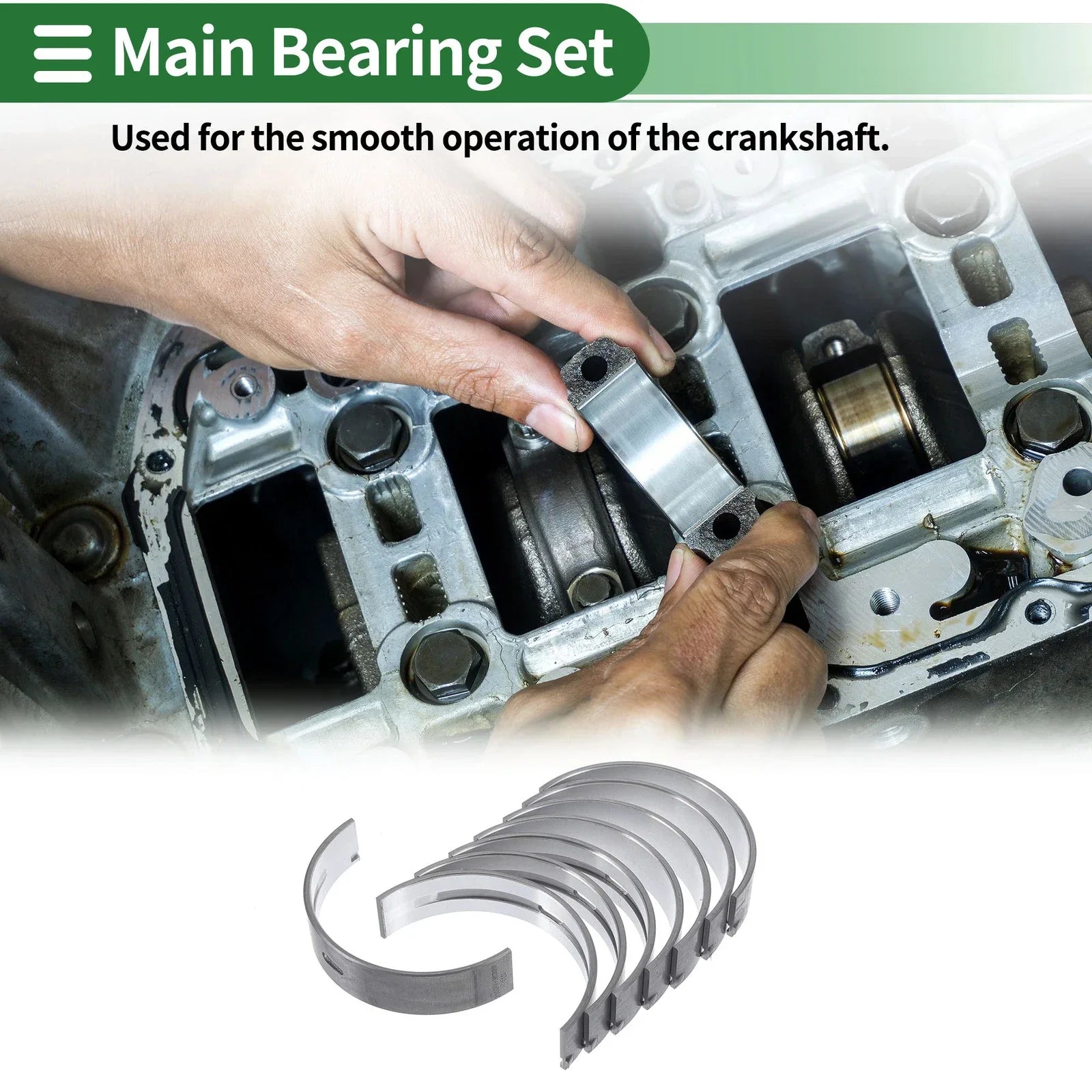 Main Bearing Set for Hyundai Santa Fe (2006-2015)