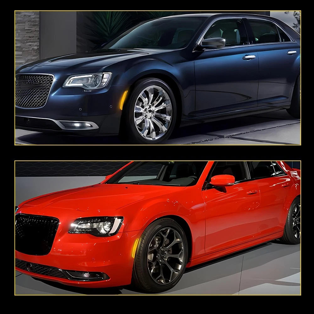 2X Amber LED Side Marker Lights for Chrysler 300 (2015–2023)