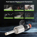 Set of 4 Fuel Injectors for Honda Accord CR-V Acura ILX TLX 2.4L (2013–2020) 16450-5A2-A01