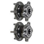 2pc Rear Wheel Bearing Hub for Ford Escape AWD (2001–2012) 512500 BR930952