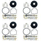 4X Carburetor Repair Kit for Kawasaki Ninja ZX-9R GPZ900R ZX900 (1994–2003)