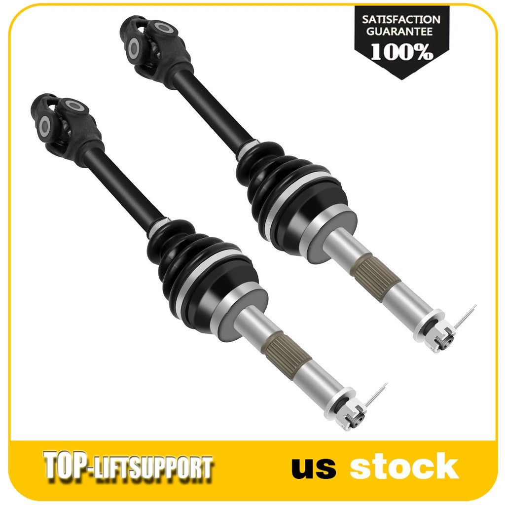 2X Front CV Axle Shaft for Polaris Sportsman 335 400 500 6X6 Magnum