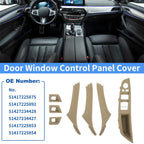 Set of 1 RHD Side Door Window Control Panel Cover for BMW 5 Series (2011–2017) No. 51417225875