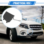 Tow Hook Eye Hole Cover Cap for Mercedes-Benz GLA 250 (2015–2020) Black