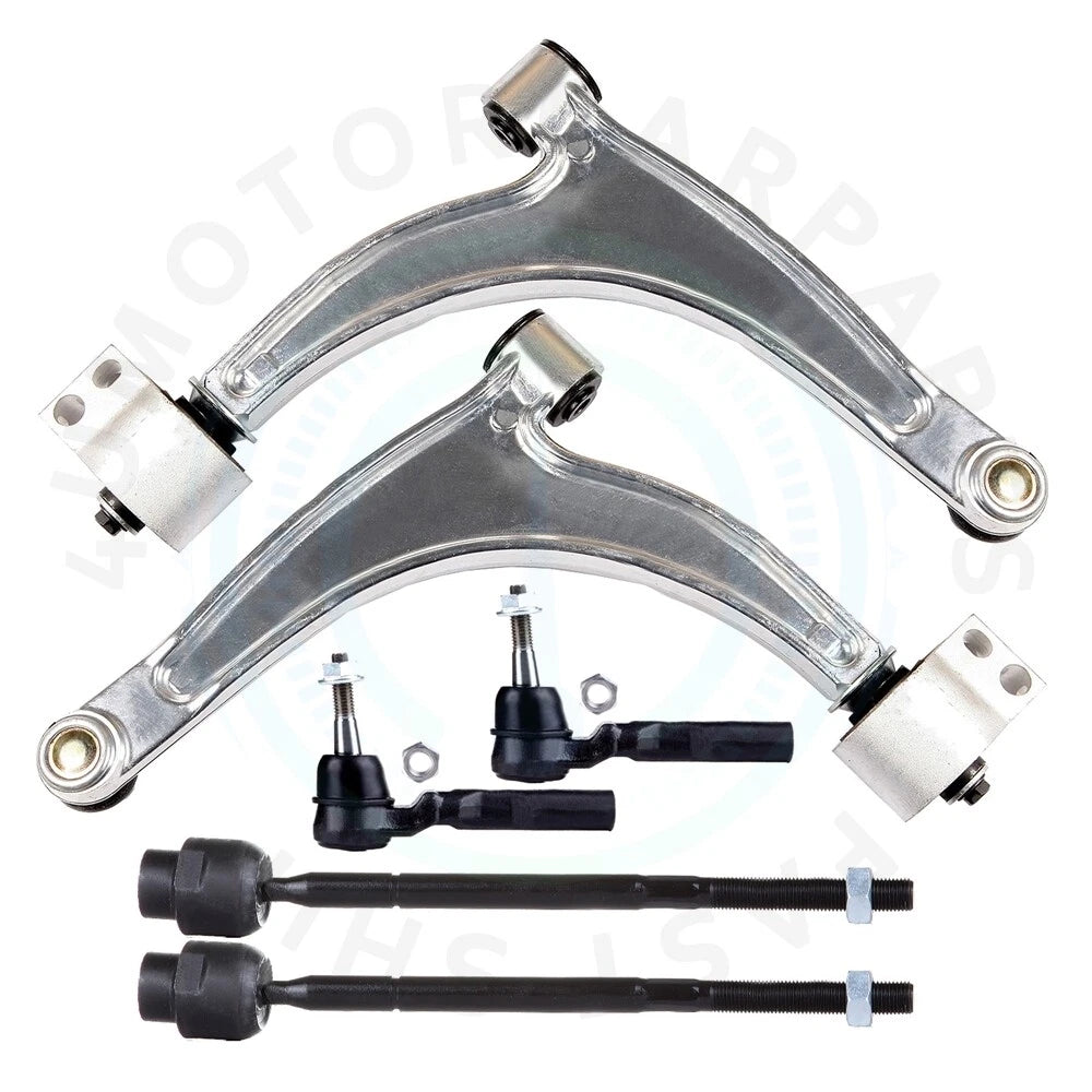 Set of 6 Front Lower Control Arms with Ball Joints for Saturn Aura (2007–2009)