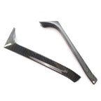 Carbon Fiber Rear Window Side Canard Splitter Trim for VW Golf 6 (2009-2013)