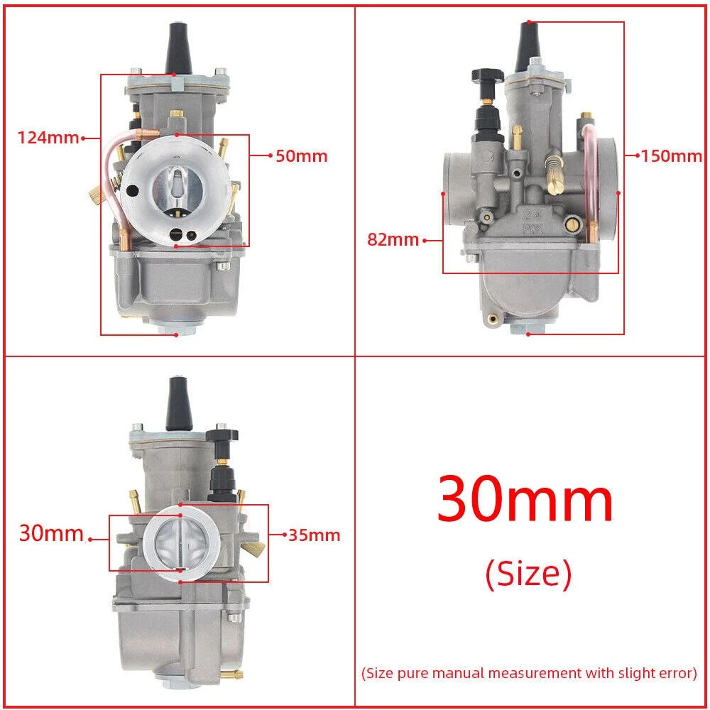 30mm Carburetor for ATV Go Kart Dirt Pit Bike (PWK30)