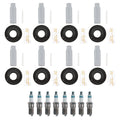 Set of 8 Iridium Power Plugs & NGK Ignition Coil Boots for F-150 (2017)
