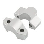 Handlebar Riser Clamp Mount Adapter Silver for Honda ADV 150 160 (2017-2023)