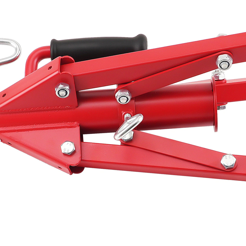 Adjustable Pipe Jack Stand for Various Vehicles (24-42in, 2500lbs Capacity)