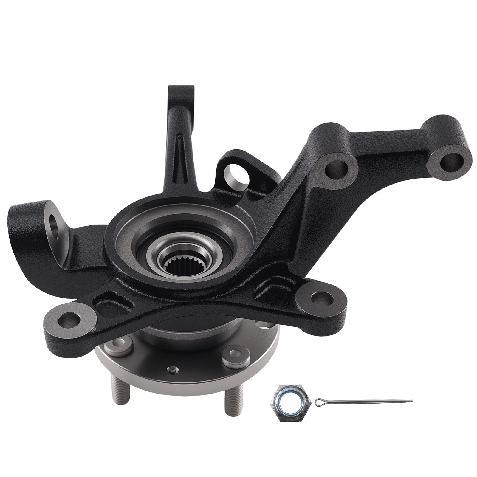 Loaded Steering Knuckle Wheel Hub for Chevrolet Aveo (2004–2011) 96535190