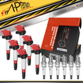 Set of 6 Ignition Coils & Iridium Spark Plugs for BMW 325Ci 325i 525i 330i (2001–2006)