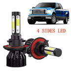 Set of 2 H13 9008 LED Headlight Bulbs for Ford F-150 (2004–2014) 6000K