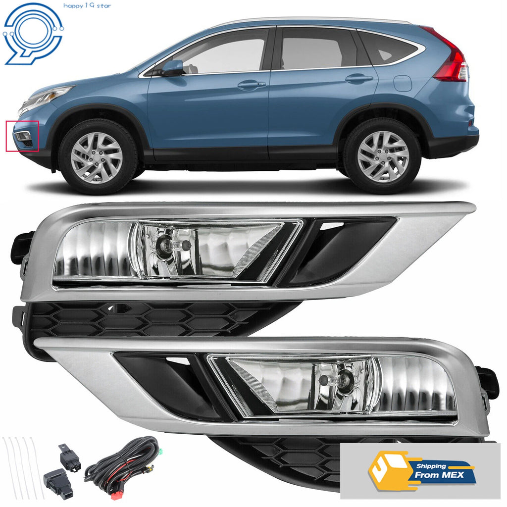 Clear Fog Light Kit for Honda CR-V (2015–2016)