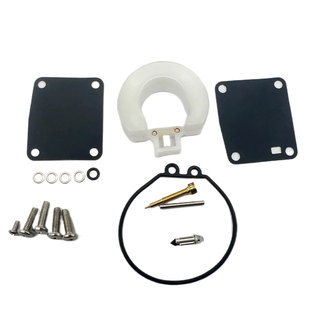 Carburetor Repair Kit for Yamaha 2 Stroke 6HP 8HP Outboard (6N0-W0093-00)
