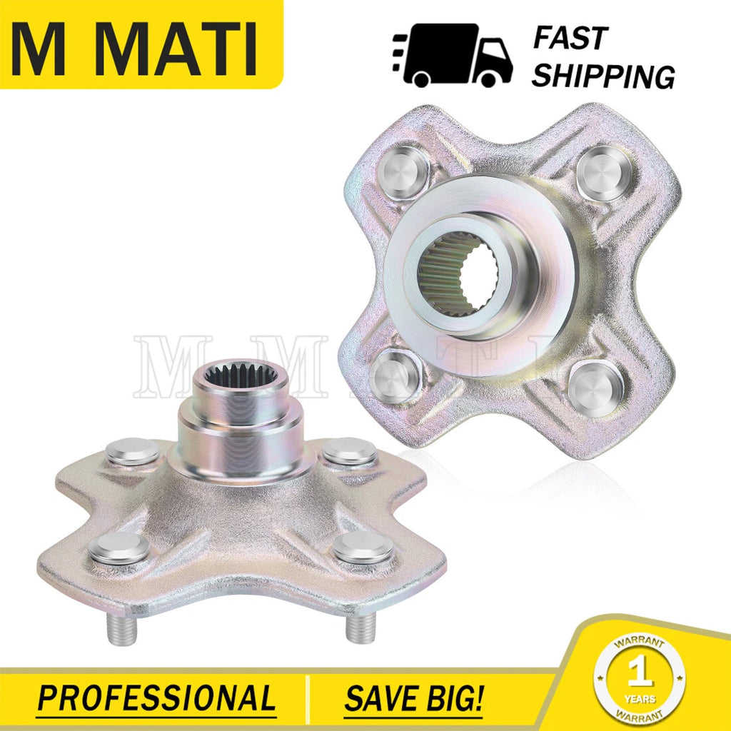 2 Rear Wheel Hubs for Honda Rancher 420 2x4 TRX420TM1 (2014–2024)