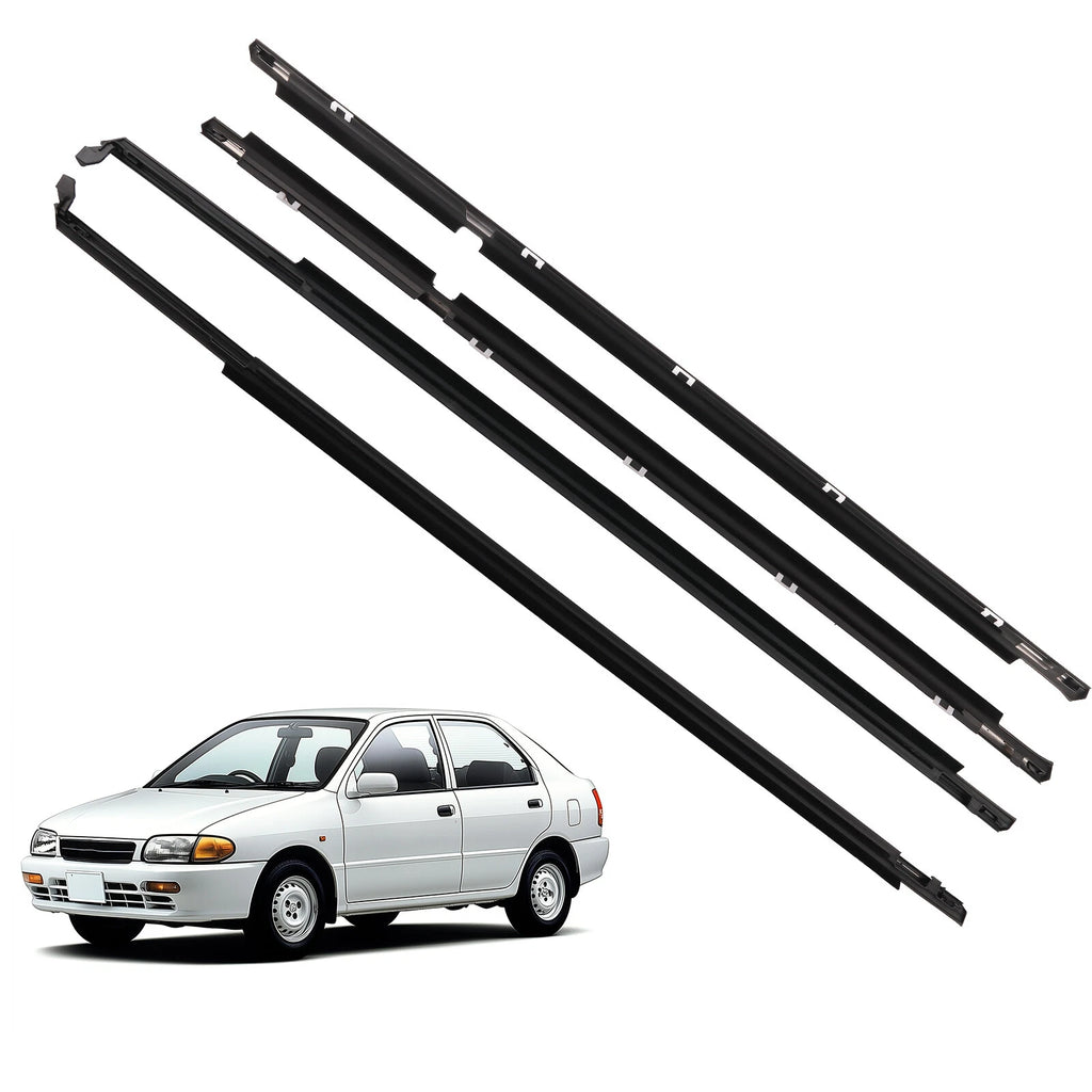 Outer Window Weatherstrip Door Belt Set for Toyota Corolla AE110 (1995–2002)