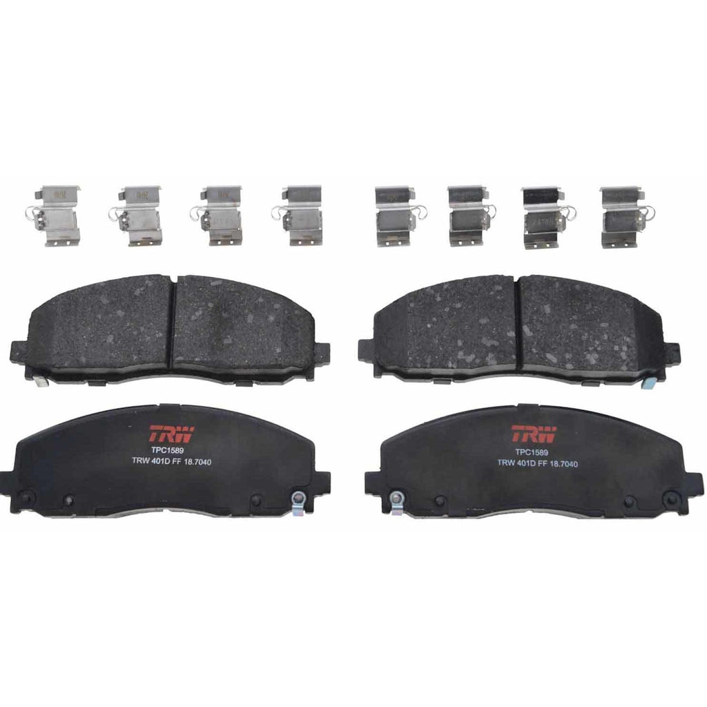 Brake Pad Set for Chrysler Pacifica (2017–2020) Front