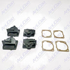 Set of 4 Carb Bowl Float Chamber Assy for Johnson Evinrude 90HP-175HP (1994–Up) 433000