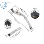 Driver Side Catalytic Converter for Jeep Grand Cherokee Dodge Durango (2013–2019)