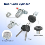 Ignition Door & Tailgate Lock Cylinder Set for Chevy Silverado (2014-2020)