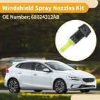 Windshield Washer Nozzle Kit for Dodge Avenger (2008–2011) No. 68024312AB, Gaskets