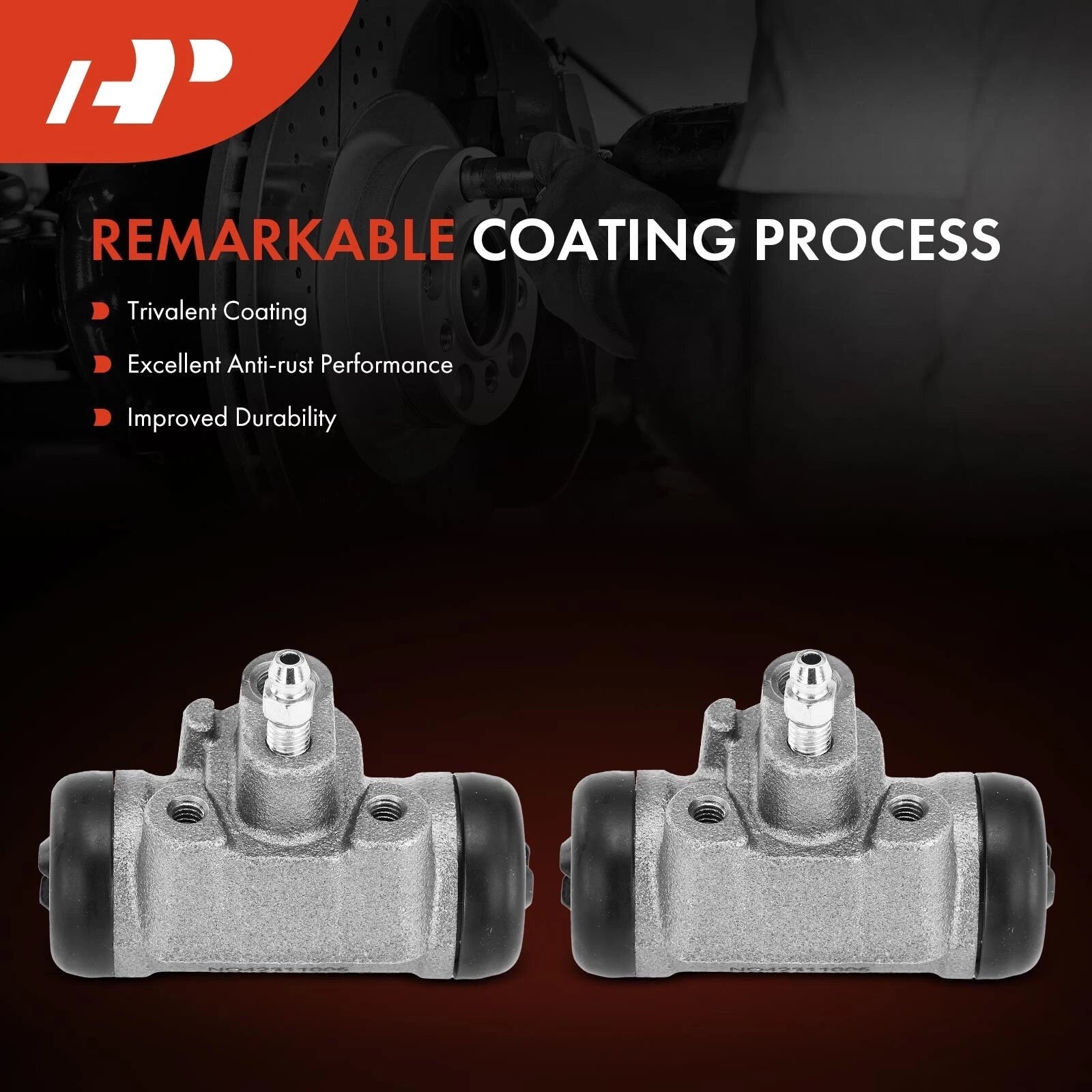 2X Rear Drum Brake Wheel Cylinders for Ford Escape (2001-2007)