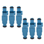 Set of 6 Fuel Injectors for Jeep Liberty Dodge Ram 1500 V6 (2002–2003)